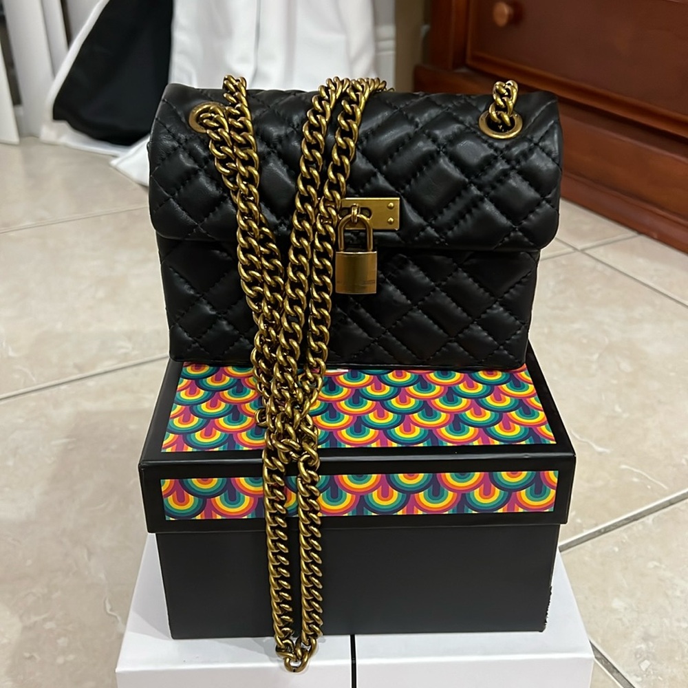 Kurt Geiger quilt mini crossbody